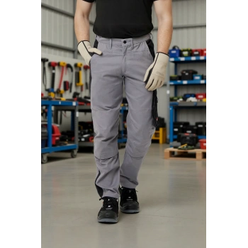 Erkek Gabardin İş Pantolonu Allium Pantolon Şık Konforlu Outdoor