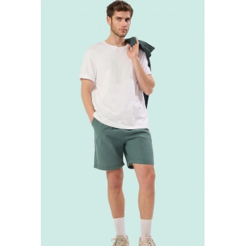 Erkek Kısa Boy Geniş Paça Normal Bel Şort Pamuk Yazlık Günlük Kullanım Yaz Aylarının Vazgeçilmezi