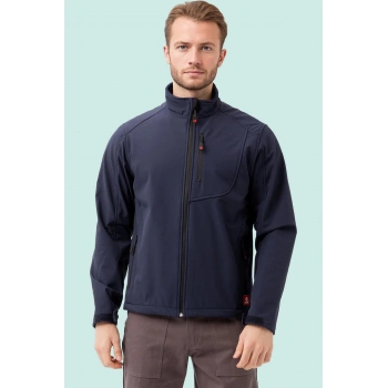 Erkek Kışlık Su Geçirmez Softshell Mont Salina İtici Rüzgar Outdoor