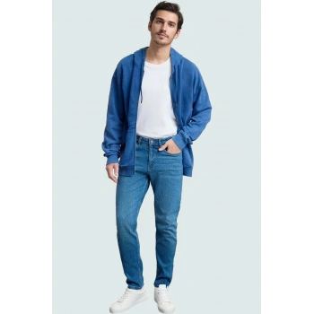 Erkek Kot Pantolon Boru Paça Denim Casual Günlük Stil Hafta Sonu Yaz Aylarının Vazgeçilmezi