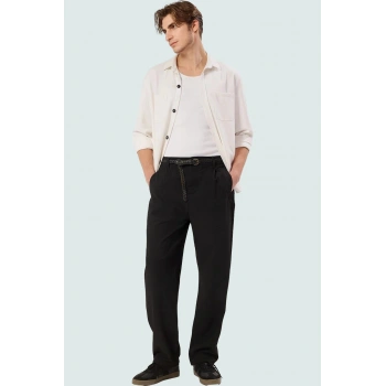 Erkek Modern Boru Paça Pantolon Casual Dokulu Gofre Kumaş Yaz Aylarının Vazgeçilmezi