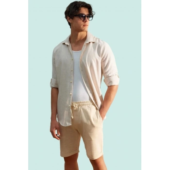 Erkek Pamuk Şort Rahat Straight Kalıp Yazlık Kombin Günlük Kullanım Yaz Aylarının Vazgeçilmezi
