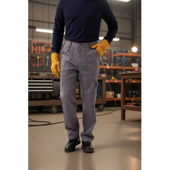 Erkek Pamuklu Yazlık İş Pantolonu Galanthus Hafif Tasarım