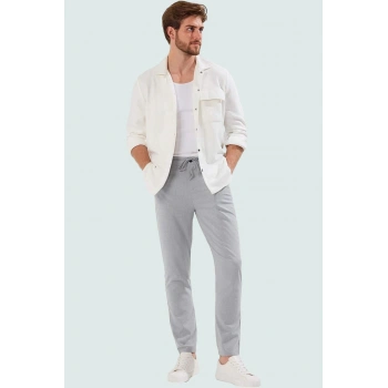Erkek Regular Boy Slim Fit Cigarette Kalıp Pantolon Günlük Stil Yaz Aylarının Vazgeçilmezi