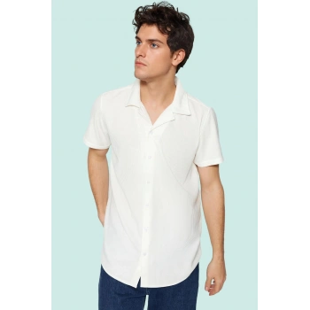 Erkek Regular Fit Apaş Yaka Kısa Kollu Gömlek Rahat Günlük Kullanım Yaz Aylarının Vazgeçilmezi