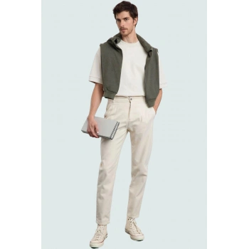 Erkek Regular Fit Pamuk Pantolon Rahat Kesim Günlük Kombinler İçin Yaz Aylarının Vazgeçilmezi