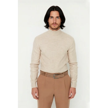 Erkek Regular Fit Triko Balıkçı Yaka Kazak Modern Ve Şık Görünümüyle Gardırobunuzun Vazgeçilmezi