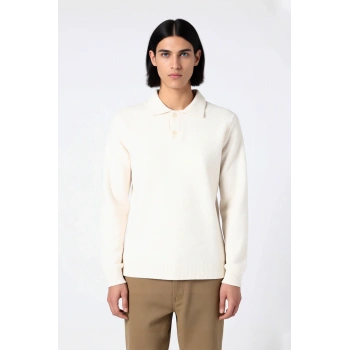 Erkek Regular Kalıp Dokulu Polo Yaka Triko Kazak Kış Sezonu İçin Şık Ve Rahat Giyim Alternatifi