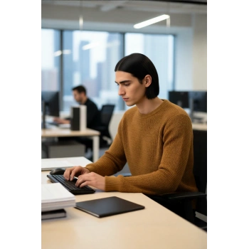 Erkek Regular Kesim Bisiklet Yaka Dokulu Triko Kazak Soğuk Havalarda Konforlu Stil Kaliteli