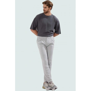 Erkek Slim Fit Boru Paça Pantolon Günlük Kullanım İçin İdeal Seçim Yaz Aylarının Vazgeçilmezi