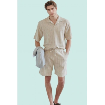 Erkek Şort Renk Boru Paça Casual Yazlık Rahat Günlük Kısa Hafta Sonu Yaz Aylarının Vazgeçilmezi