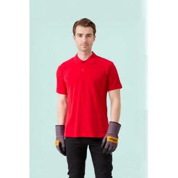 Erkek Yazlık Polo Tişört Açık 100 Pamuk Galanthus shırt