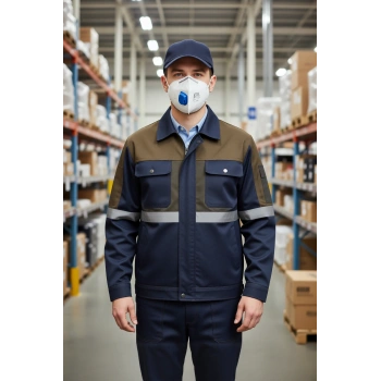 FFP2 Katlanabilir Ventilli Maske 4013 Ege Katlanır Std