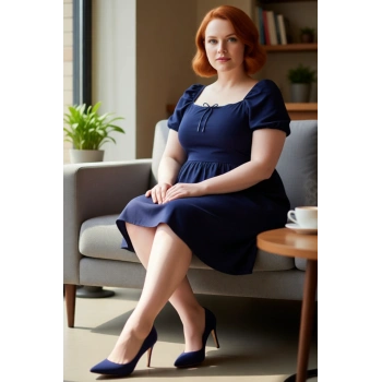 Kadın %100 Pamuk Kare Yaka Balon Kol Skater Mini Elbise Günlük Şık ve Konforlu Kıyafet Kaliteli