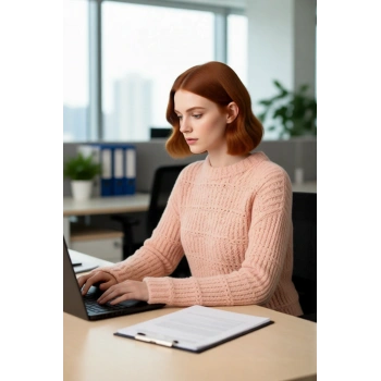 Kadın Casual Bisiklet Yaka Oversize Triko Kazak Kalın Dokulu Düşük Kol Uzun Boy Kış Sezonu