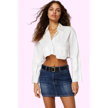 Kadın Denim Kemerli Mini Etek Pamuk Günlük Kullanım Özel Günler Yaz Aylarının Vazgeçilmezi