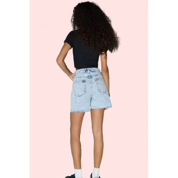 Kadın Denim Şort Pamuk Rahat Kesim Günlük Ve Yaz Kombinleri Hafta Sonu Stilin Buluştuğu Yer