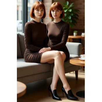 Kadın Düz Desen Bisiklet Yaka Uzun Kollu Bodycon Mini Elbise Özel Günler İçin Şık Bir Tercih.