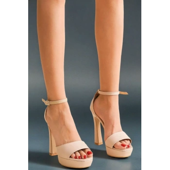 Kadın Elegant Ayakkabı Kadınpltform Topuklu Ayakkabı Özel Tasarım Abiye Ayakkabı