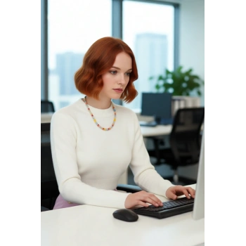 Kadın Fitted Basic Crop Akrilik Uzun Kollu Bisiklet Yaka Triko Kazak Konforlu Günlük Stil Kaliteli