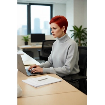 Kadın Günlük Oversize Düşük Kol Dik Yaka Uzun Triko Kazak Kışlık Şık Basic Rahatlık Sunar Kaliteli