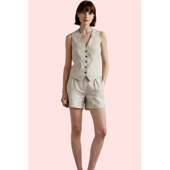 Kadın Kısa Boy Geniş Paça Şort Lastikli Bel Rahat Yazlık Kombinler Yaz Aylarının Vazgeçilmezi