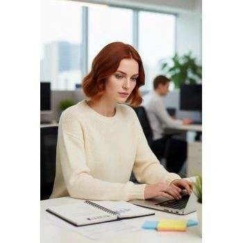 Kadın Klasik Kesim Oversize Rahat Şık Püskül Detaylı Düşük Kol Selanik Dokuma Kışlık Triko Kazak