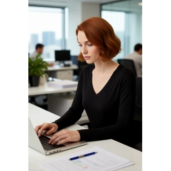 Kadın Klasik Siyah V Yaka Triko Kazak Basic Stil ile Kombinleri Güçlendiren Konforlu Ürün Kaliteli