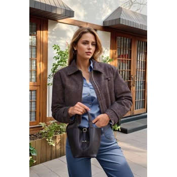 Kadın Minimal Sepet Çanta Suni Deri El ve Omuz Askılı Günlük Kullanım Yüksek Kalite Yüksek Kalite