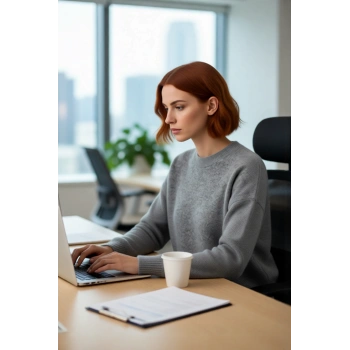 Kadın Modern Oversize Triko Kazak Bisiklet Yaka Düşük Kol Rahat Ve Şık Görünüm Sağlar Kaliteli