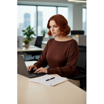 Kadın Modern Şık Kayık Yaka Uzun Kol Düz Desen Triko Kazak Regular Kalıp Günlük Kullanım İçin İdeal