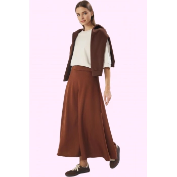 Kadın Örme Midi Kloş Etek Günlük Casual Stil Yaz Aylarının Vazgeçilmezi Stilin Buluştuğu Yer