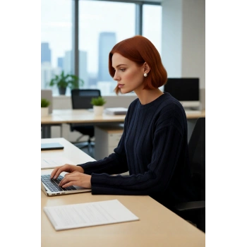 Kadın Pamuklu Triko Kazak Fitilli Regular Kalıp Bisiklet Yaka Rahat Günlük Şıklık Uzun Kollu