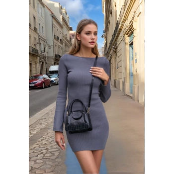 Kadın PU Deri Mini City El Çantası Şık Kompakt Tasarım Günlük Kullanım Rahat Ve Şık Seçkin Malzeme