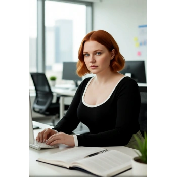 Kadın Siyah Kare Yaka Triko Kazak Fitted Kalıp Standart Kol İnce Dokulu Günlük Şıklık Sunar