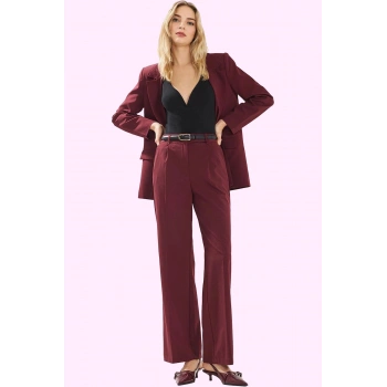 Kadın Yüksek Bel Wide Leg Pantolon Rahat Ve Şık Günlük Kombinler Yaz Aylarının Vazgeçilmezi