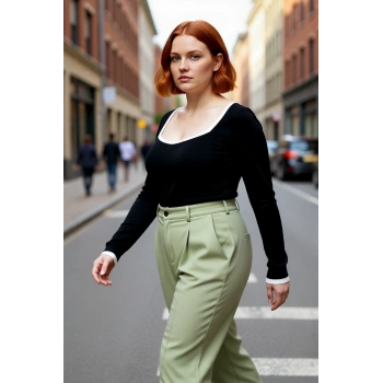 Kadınlara Özel Siyah Kare Yaka Triko Bluz Fitted Kesim Uzun Kol Şık ve Rahat Kombinler Yaratın