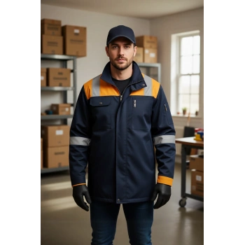 Kauçuk Eldiven Uzun Tırtıklı İş Güvenliği Starline Koruyucu Kaymaz Yüzeyli Tasarım