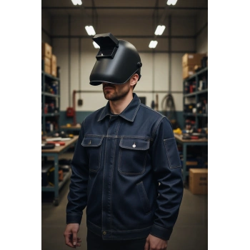 Kaynakci Bireysel Koruyucu Maske Yüksek ISG Standartlar Starline Kaynakçı Baş Maskesi Koruma