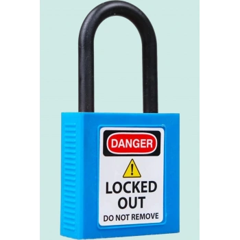 Kilitli Güvenlik Asma Kilidi ISG Onaylı Emniyetli Kilit Yüksek Güvenlikli Renk Seçenekli İş