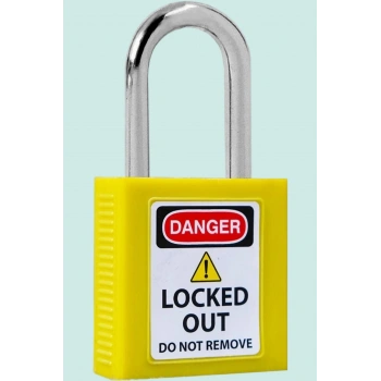 Kilitli Güvenlik Asma Kilidi ISG Onaylı Emniyetli Kilit Yüksek Güvenlikli Renk Seçenekli İş