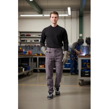 Kışlık Erkek İş Pantolonu Gabardin Dayanıklı ve Konforlu Galanthus Havalara