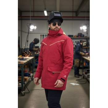 Kışlık Erkek Mont Su Geçirmez Kayak Fiyort 730 Milford Saxmavi