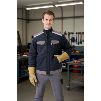 Kışlık Gabardin İş Montu Soğuk Hava Koruma Blaze Mont Koşullarına Tipi Dış Giyim