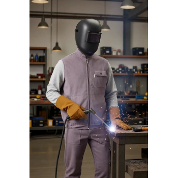 Kışlık Gabardin Yelek Erkek İş Güvenliği Galanthus Outdoor Sıcak Tutucu Rüzgar Geçirmez