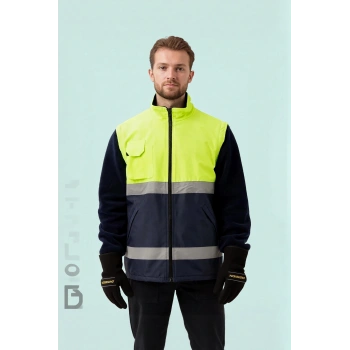 Kışlık İş Güvenliği Mont EN ISO 13688 Pendula Renkli