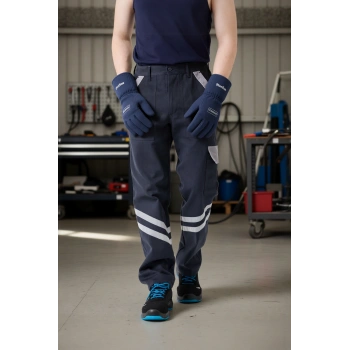 Kışlık İş Pantolonu Dayanıklı Gabardin 100 Pamuk Urtica Pantolon Rahat