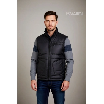 Kışlık Polar Astarlı Yelek İş Güvenliği ve Outdoor İçi Micro Konforlu Fonksiyonel Tasarım