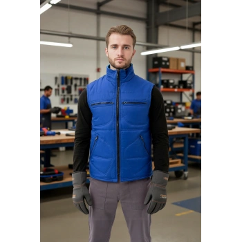 Kışlık Su Geçirmez Çok Cepli Yelek Isı Yalıtımlı Melesa İş Outdoor Suya Sıcak Tutucu