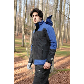 Kışlık Su Geçirmez Erkek Mont 163 Fiyort Naroy Nefes Alabilen Kapitone Astar